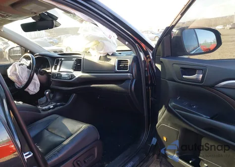 2019 Toyota Highlander Limited/Ltd Platinum from USA, damaged, VIN 5TDDZRFH3KS997469